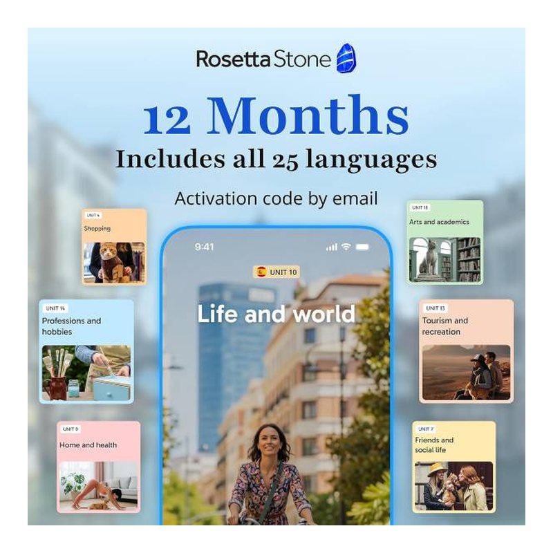 Rosetta Stone Sapphire, 12 Months
